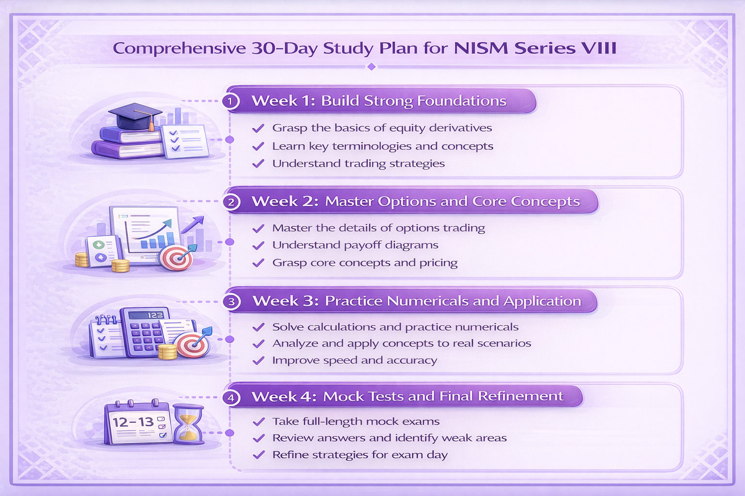 NISM VIII 30 days strategy Infographic